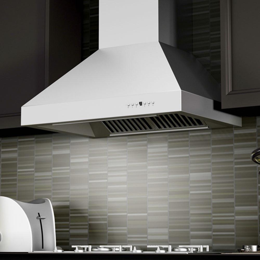 ZLINE Professional 36-inch range hood in stainless steel 667CRN-36, detail