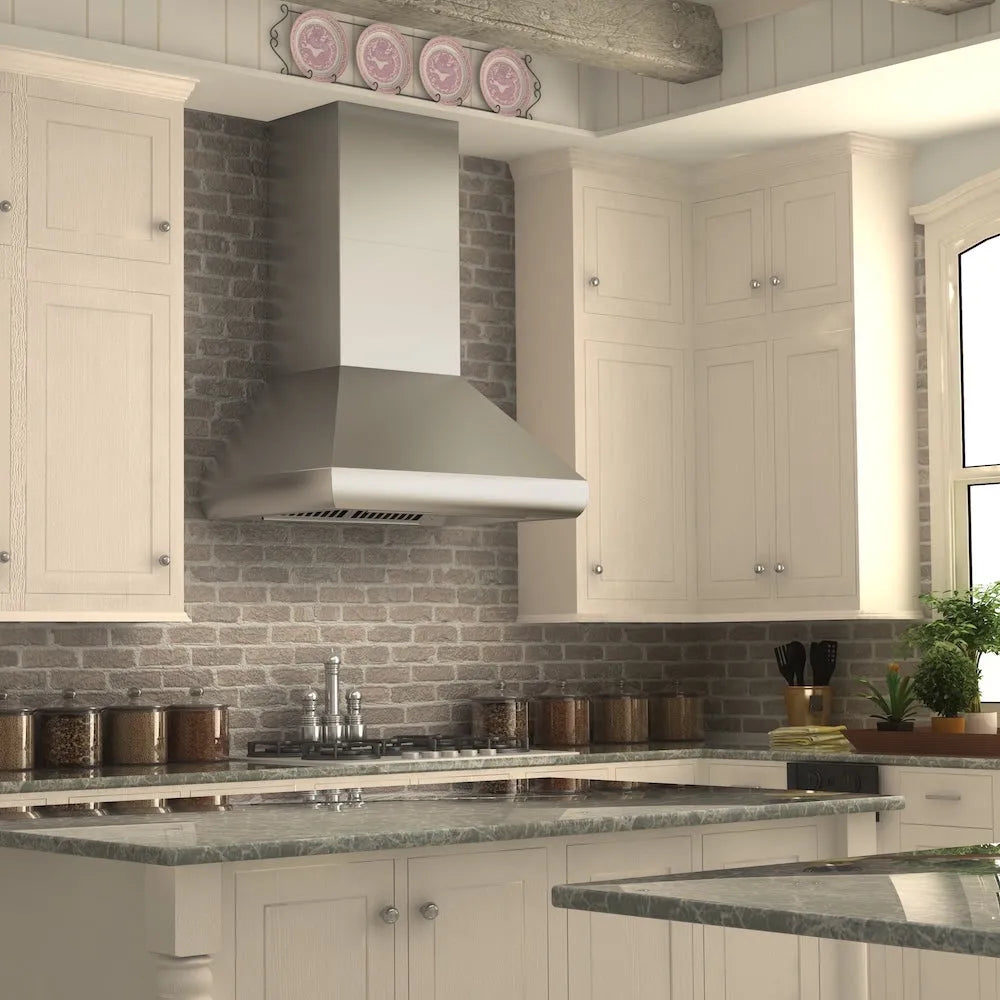 ZLINE Professional 36-inch range hood in stainless steel 687-36, view 2