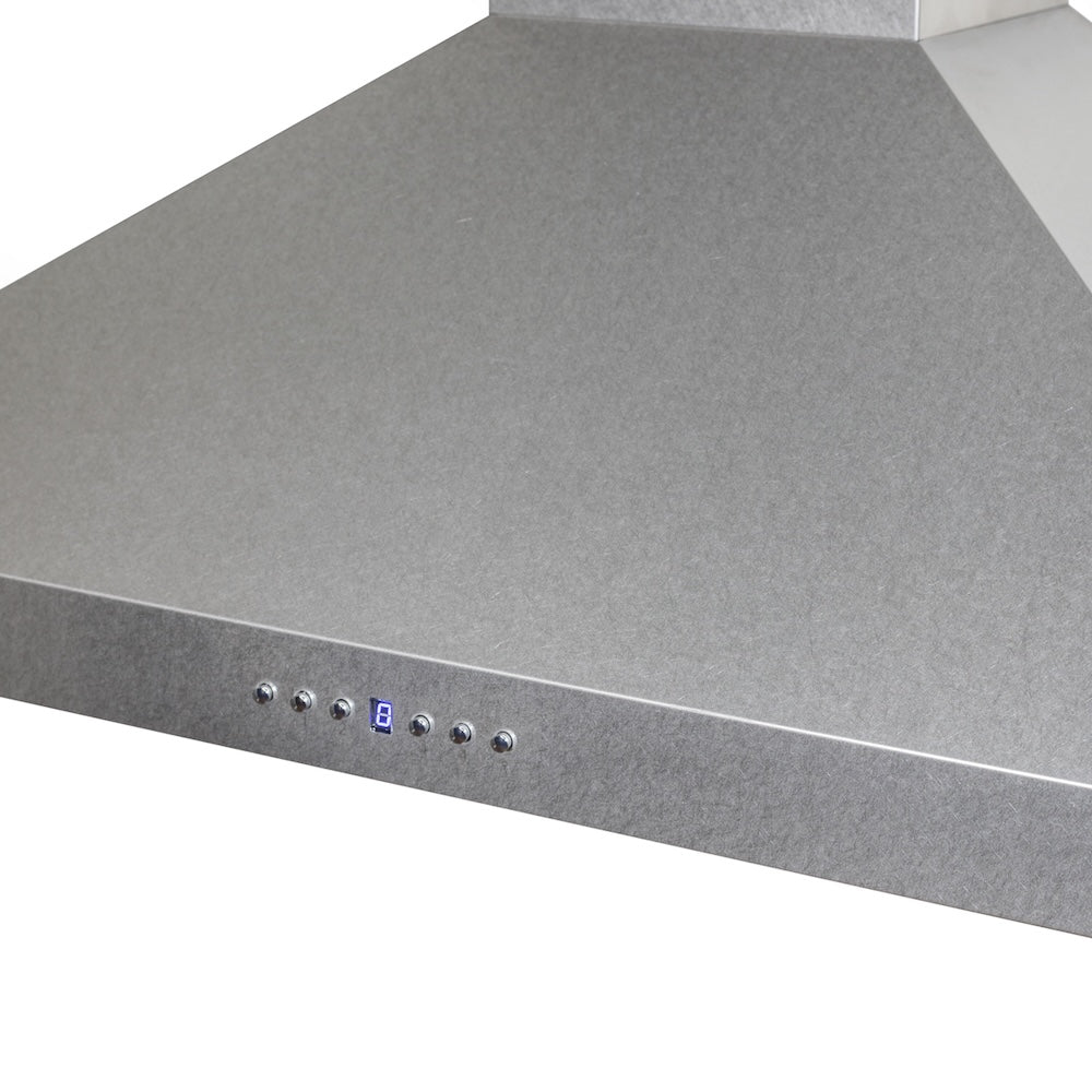 ZLINE Convertible Vent 30-inch range hood in satin stainless steel 8KL3S-30, detail