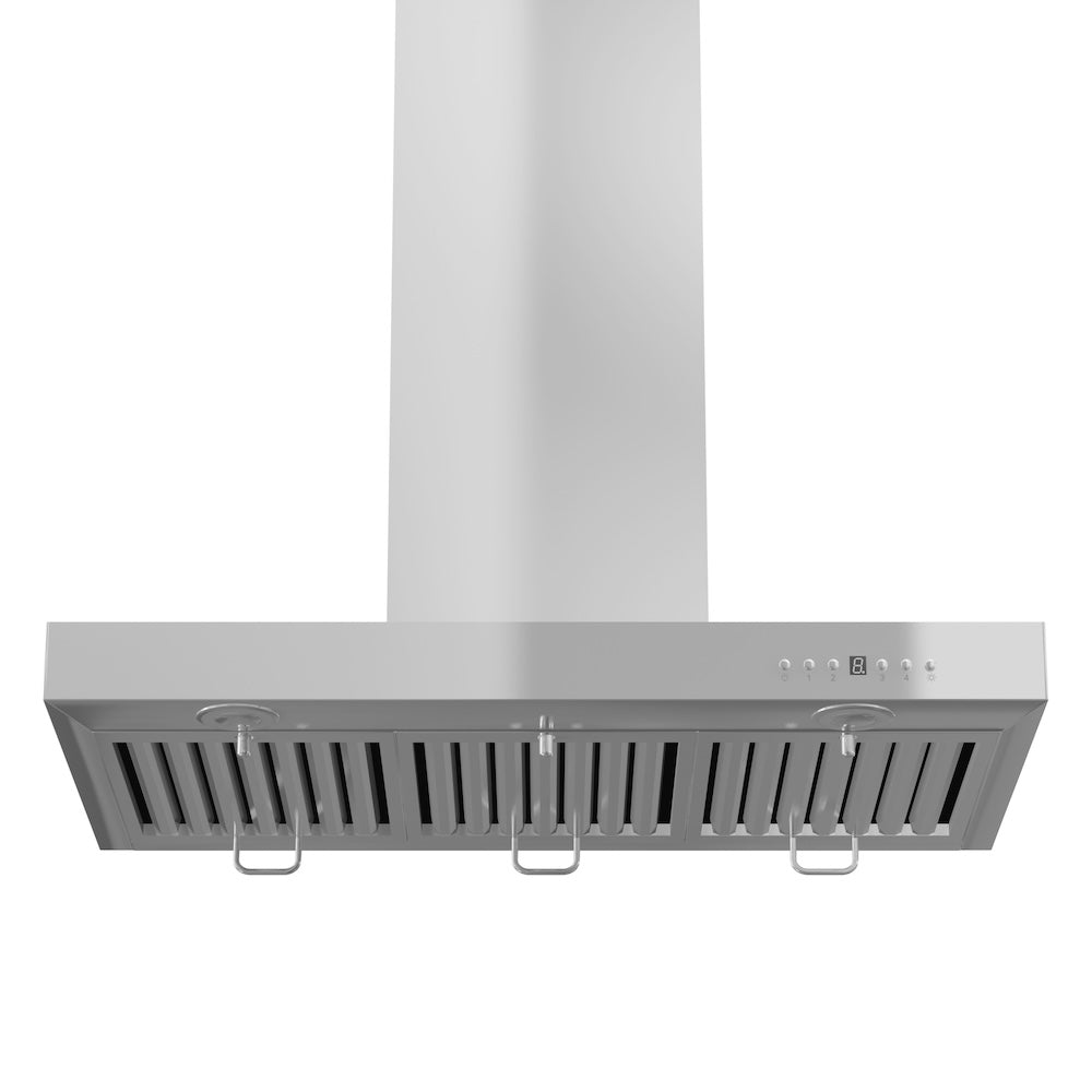 ZLINE Convertible Vent 36-inch range hood in stainless steel KECRN-36, view 5