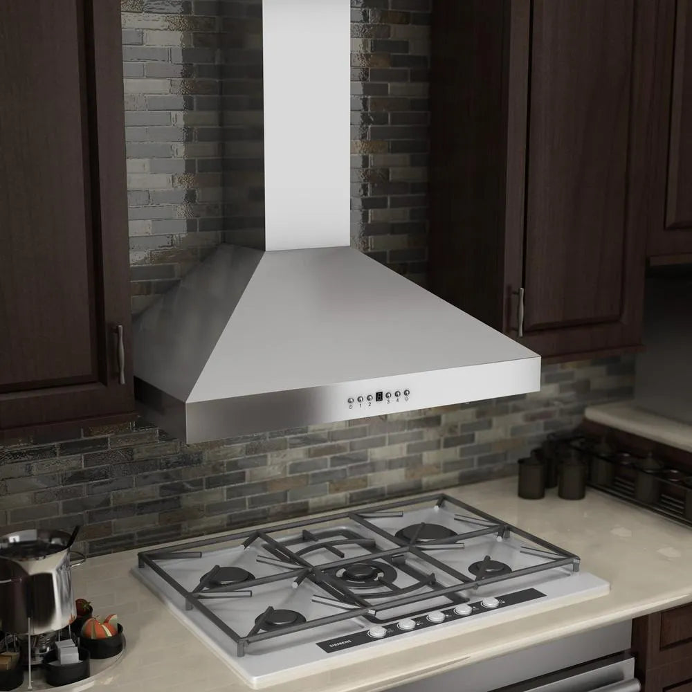 ZLINE Convertible Vent 36-inch range hood in stainless steel KL3CRN-36, detail