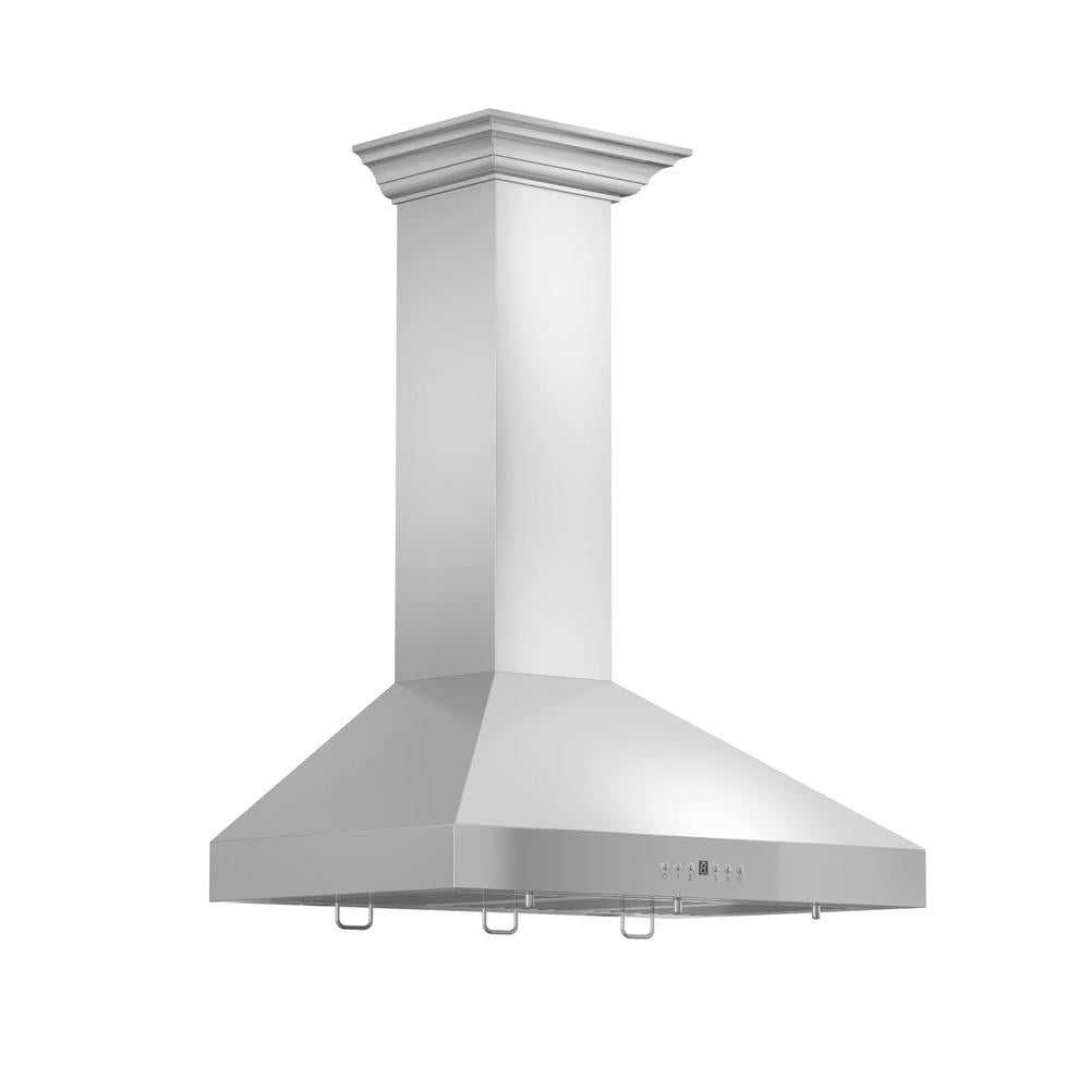 ZLINE Convertible Vent 42-inch range hood in stainless steel KL3CRN-42