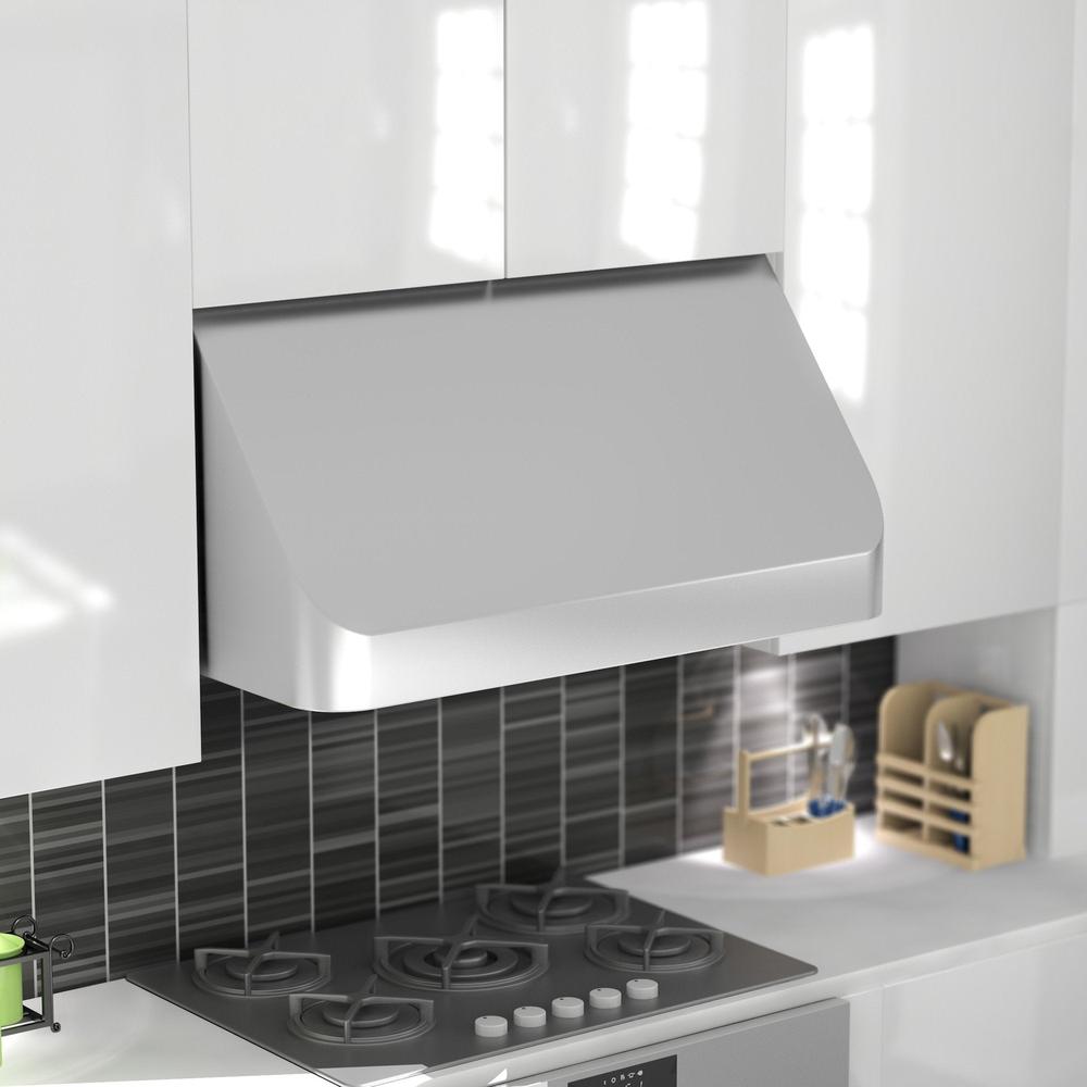 ZLINE Convertible Vent 30-inch range hood in stainless steel 520-30, view 7