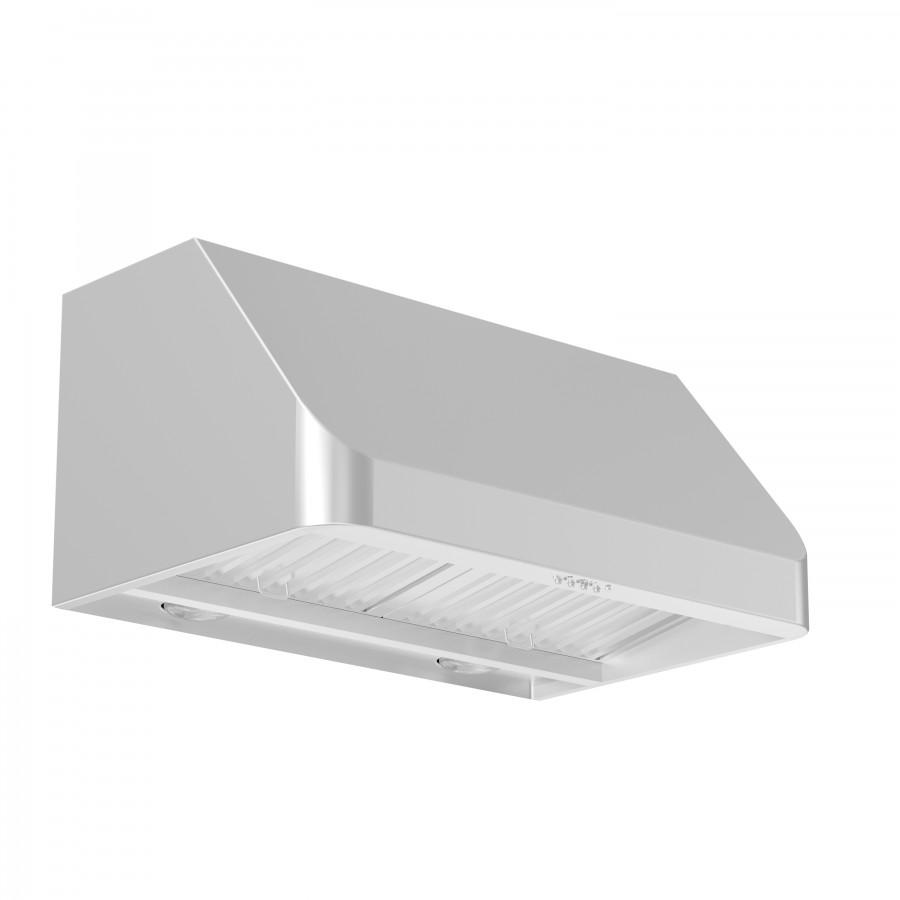 ZLINE Convertible Vent 30-inch range hood in stainless steel 520-30, view 3