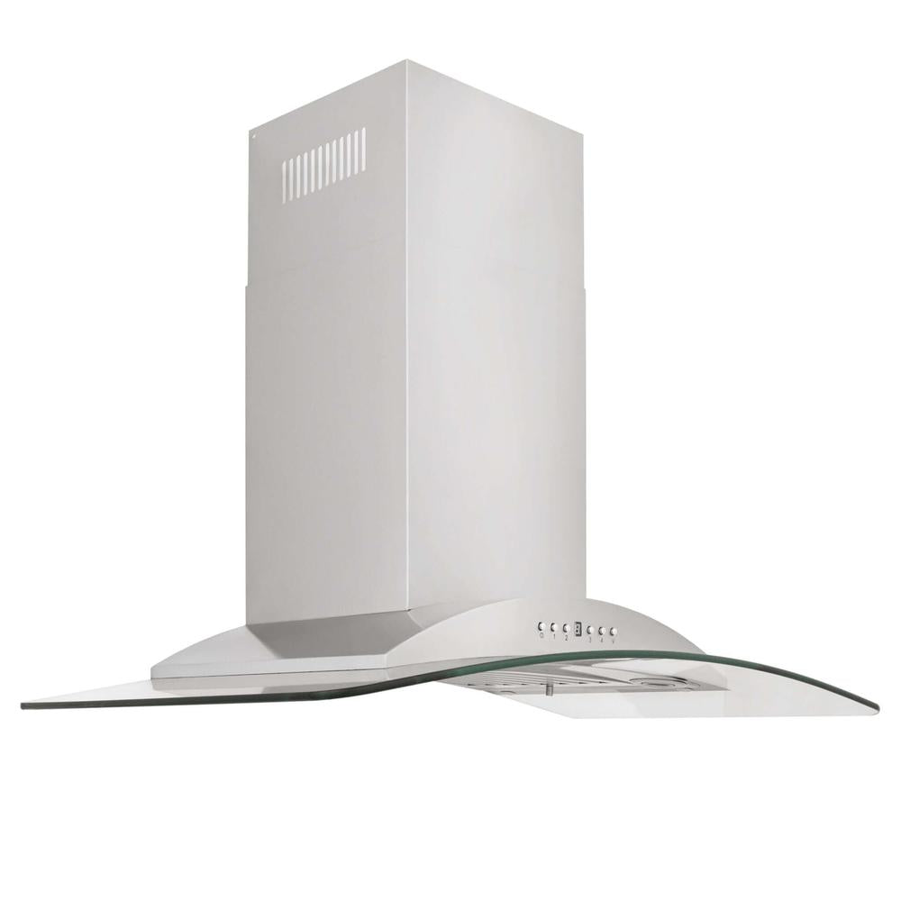 ZLINE Convertible Vent 36-inch range hood in stainless steel KN-36