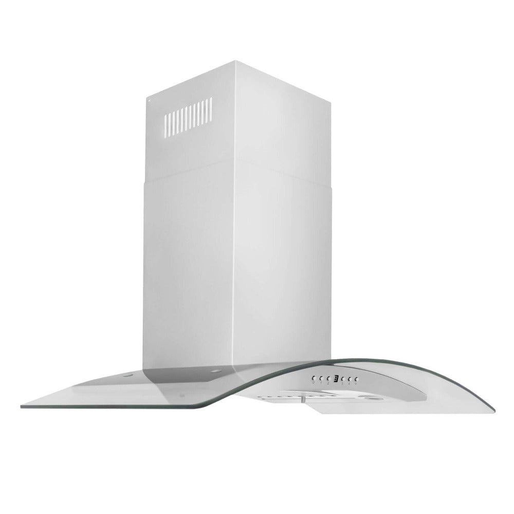 ZLINE Convertible Vent 30-inch range hood in stainless steel KN4-30, view 5