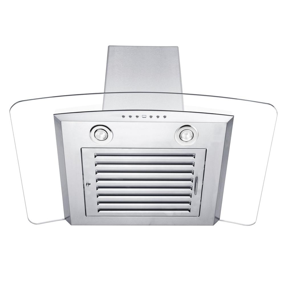 ZLINE Convertible Vent 30-inch range hood in stainless steel KZCRN-30, view 7