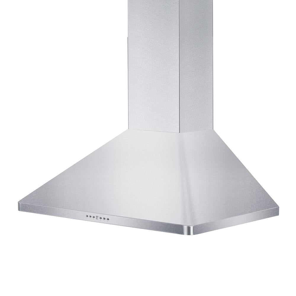 ZLINE Convertible Vent 36-inch range hood in stainless steel KF1-36, view 3