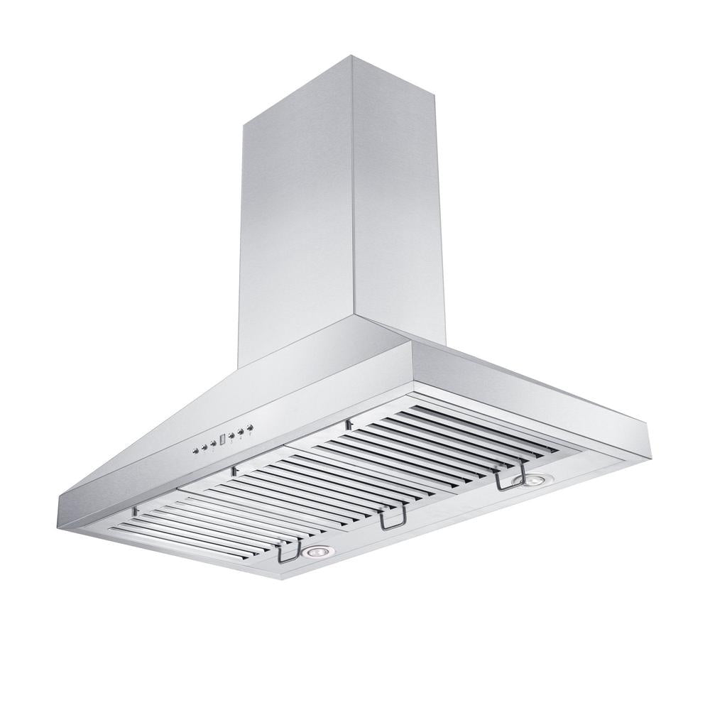 ZLINE Convertible Vent 42-inch range hood in stainless steel KL3-42, view 7