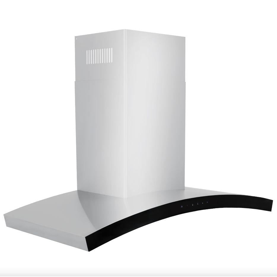 ZLINE Convertible Vent 36-inch range hood in stainless steel KN6-36, view 3