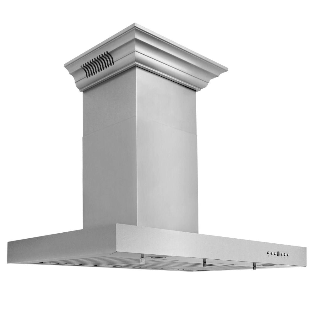 ZLINE CrownSound 42-inch range hood in stainless steel KECRN-BT-42, view 7