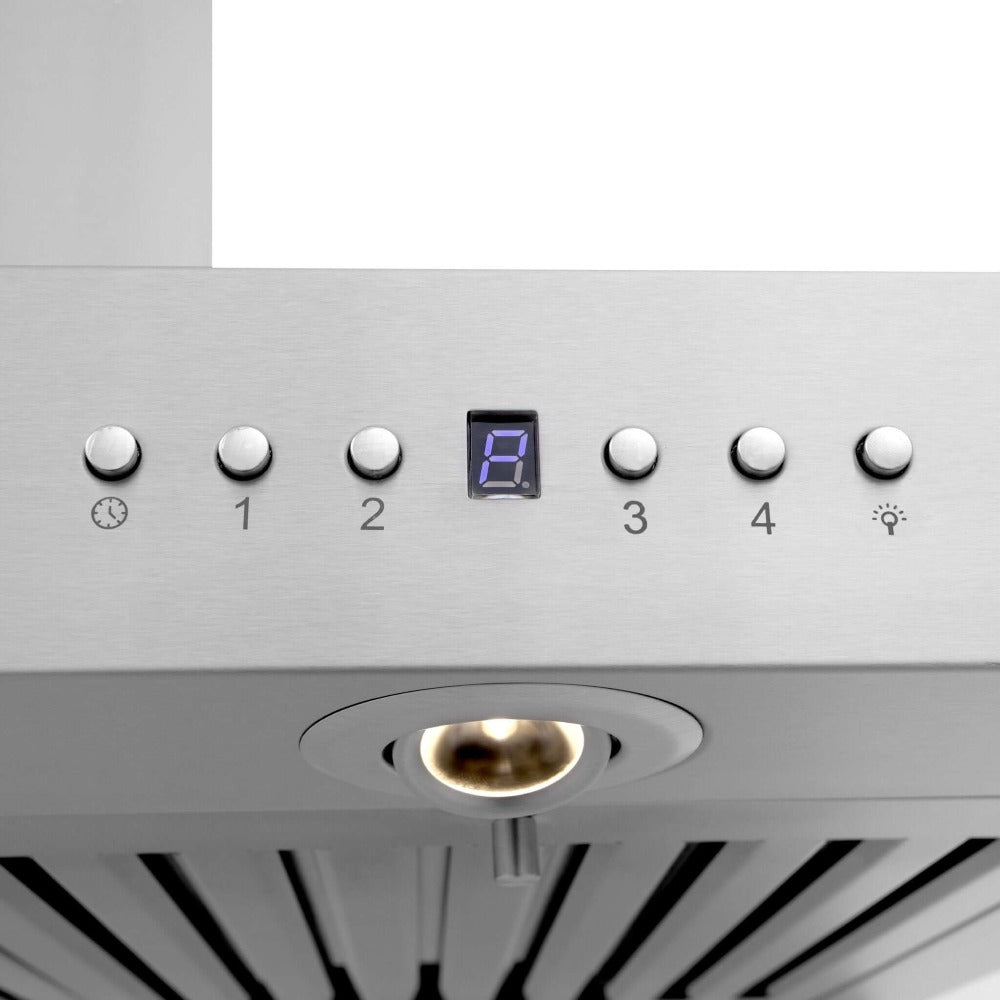 ZLINE CrownSound 30-inch range hood in stainless steel KECRN-BT-30, view 4