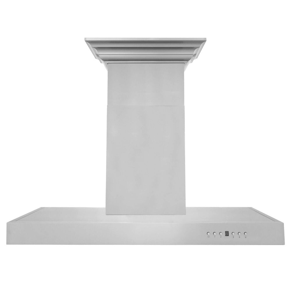 ZLINE CrownSound 42-inch range hood in stainless steel KECRN-BT-42, view 5