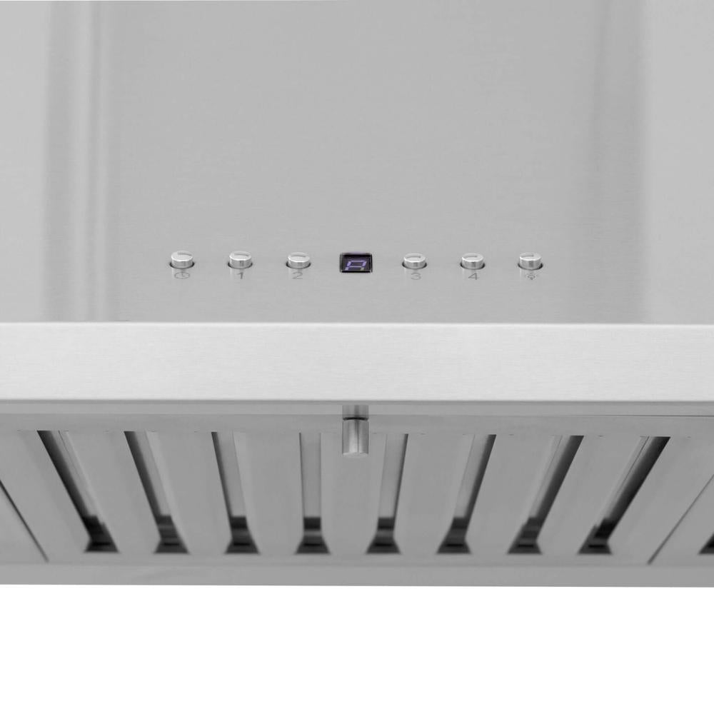 ZLINE CrownSound 30-inch range hood in stainless steel KL2CRN-BT-30, view 4