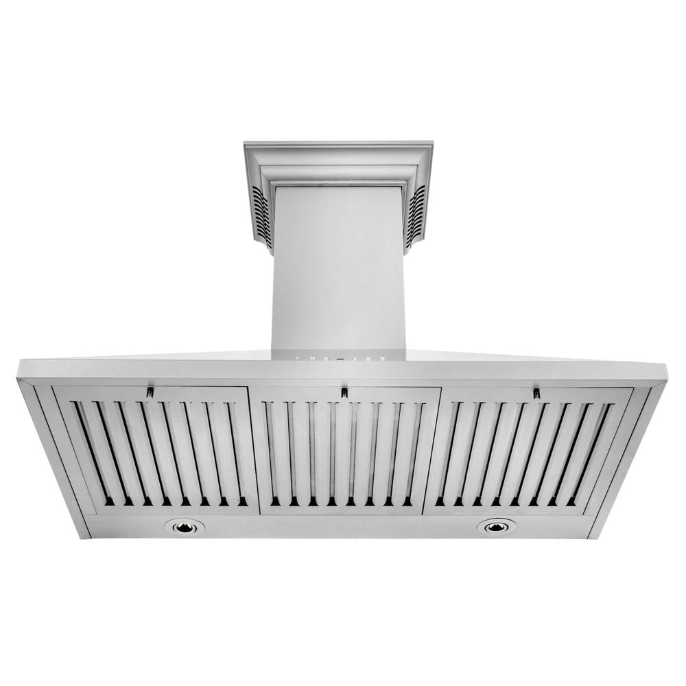ZLINE CrownSound 42-inch range hood in stainless steel KL2CRN-BT-42, view 7