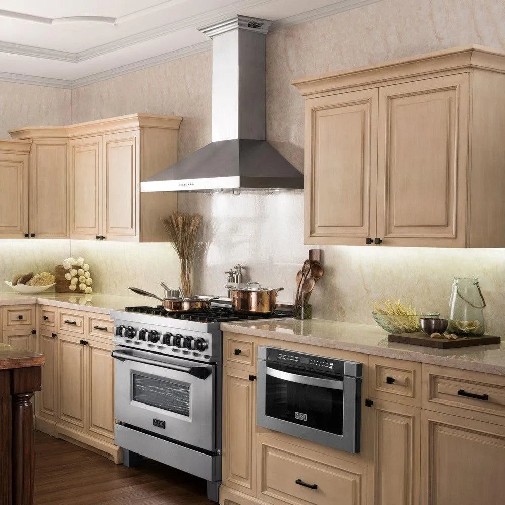 ZLINE CrownSound 30-inch range hood in stainless steel KL3CRN-BT-30, view 2