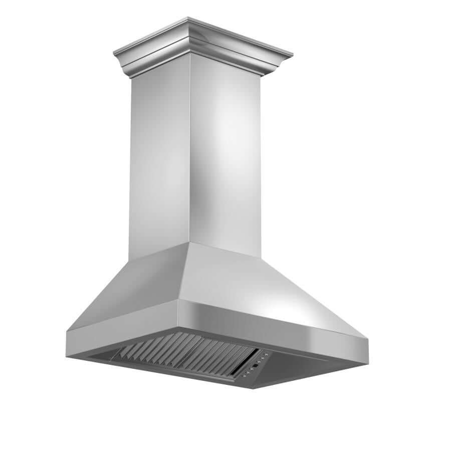 ZLINE Professional 36-inch range hood in stainless steel 597CRN-36, view 5
