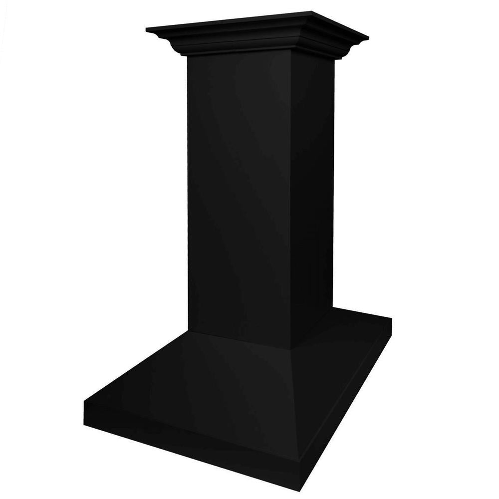 ZLINE Convertible Vent 30-inch range hood in black KBICC-30, view 3