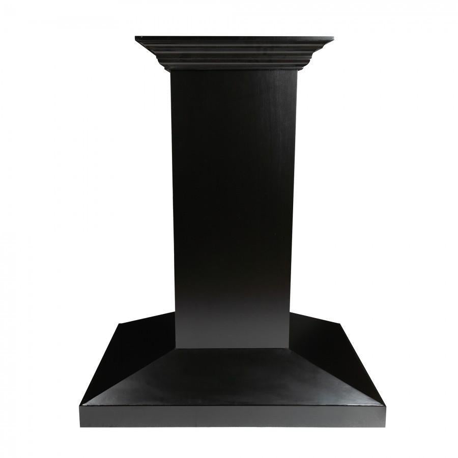 ZLINE Convertible Vent 36-inch range hood in black KBICC-36, view 5