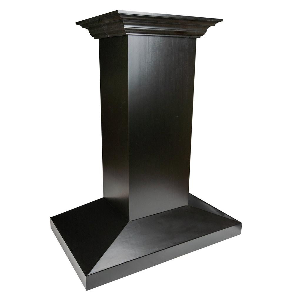 ZLINE Convertible Vent 36-inch range hood in black KBICC-36