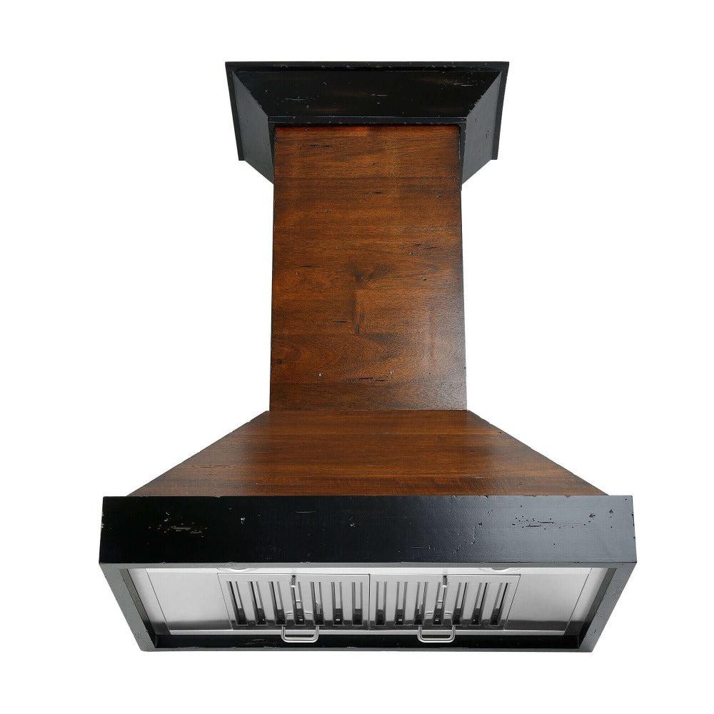 ZLINE Convertible Vent 30-inch range hood in antigua and walnut KBAR-30, view 5