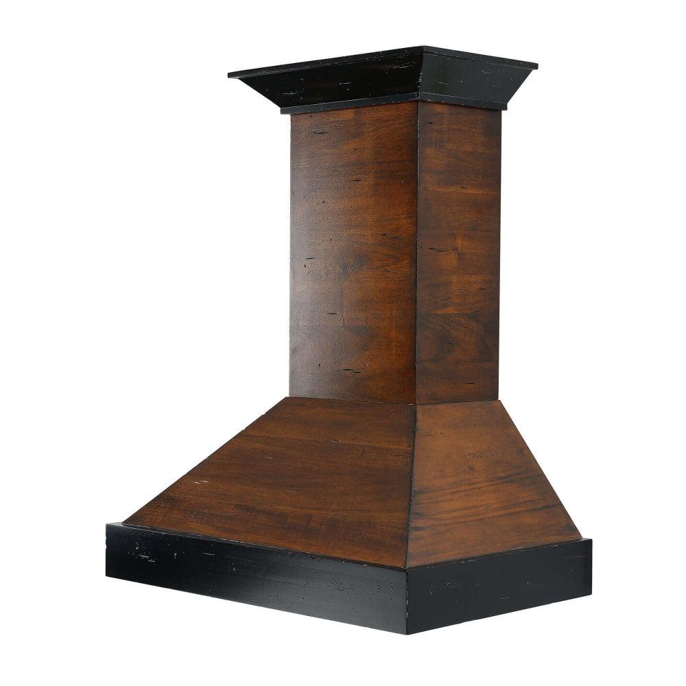 ZLINE Convertible Vent 30-inch range hood in antigua and walnut KBAR-30, view 4