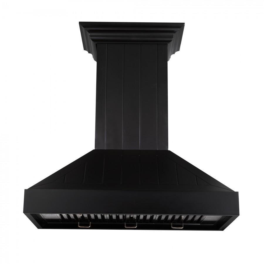 ZLINE Convertible Vent 30-inch range hood in black KPCC-30, view 5