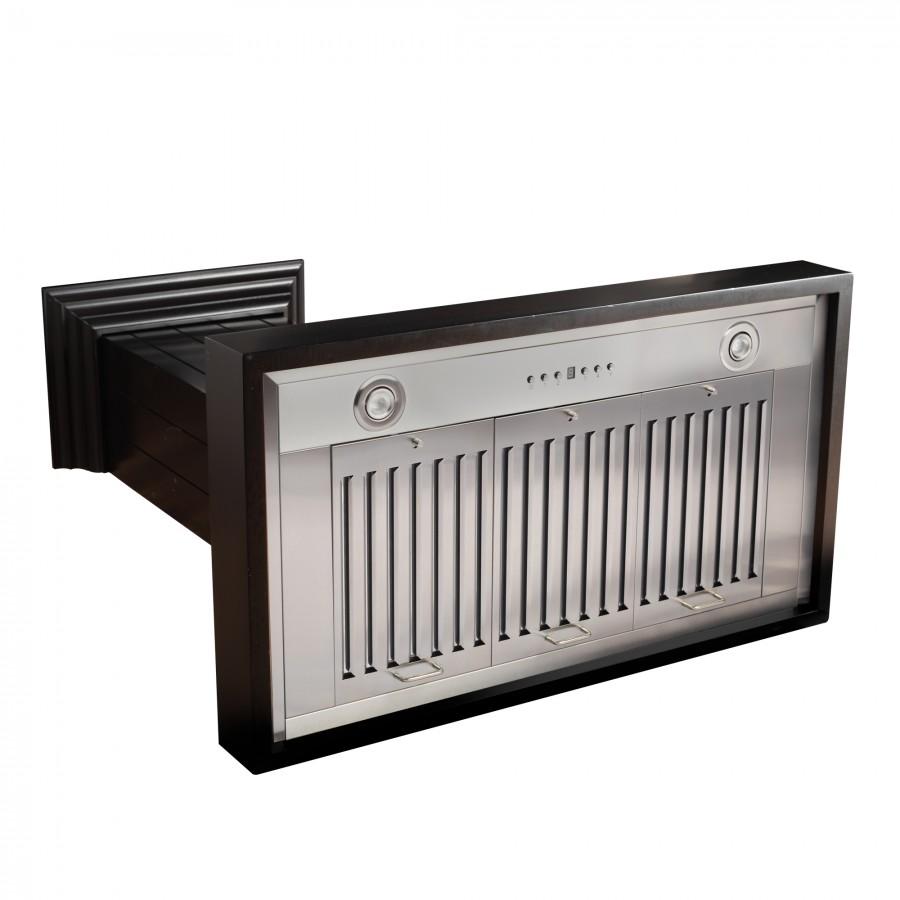 ZLINE Convertible Vent 36-inch range hood in black KPCC-36, view 5