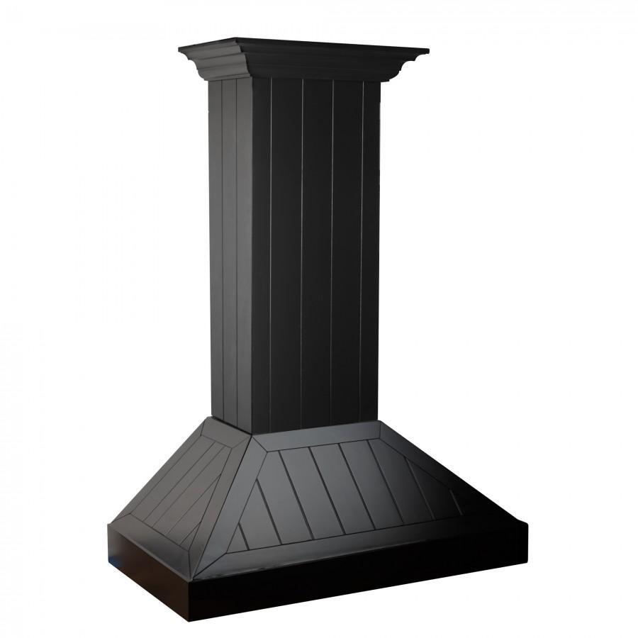 ZLINE Convertible Vent 36-inch range hood in black KPCC-36