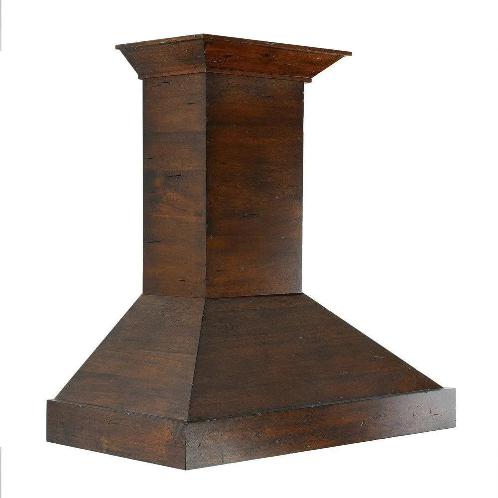 ZLINE Convertible Vent 48-inch range hood in walnut KBRR-48