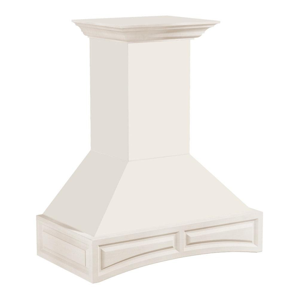 ZLINE Wooden 36-inch range hood in cottage white 321TT-36
