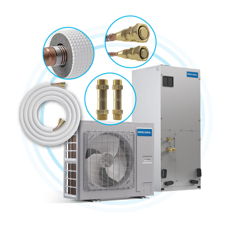 MRCOOL Universal Series Central Heat Pump and Air Conditioner System