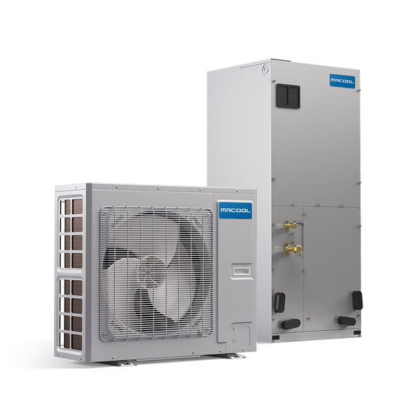 MRCOOL Universal DIY 24000 to 36000 BTU 20 SEER Central Heat Pump Air Conditioner System